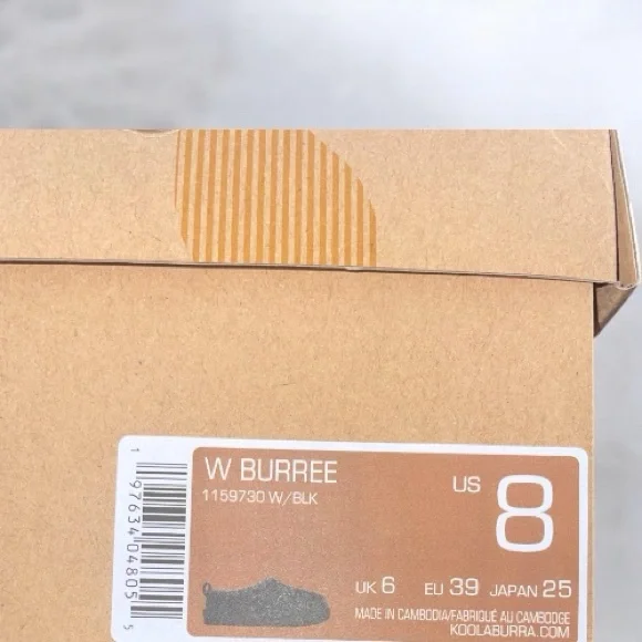 Koolaburra by UGG Women’s Burree Slippers – Size 8 – Black/Gray - Picture 10 of 10